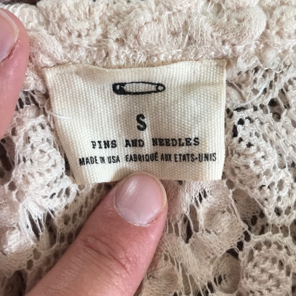 Crochet Flowy Pins and Needles Tube Top - Picture 2 of 3